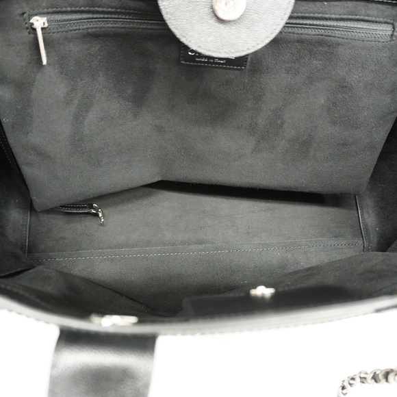 Auth  Chanel Deauville 2WAY Bag Women's Leather Handbag,Shoulder Bag,Tote Bag... - Picture 4 of 9